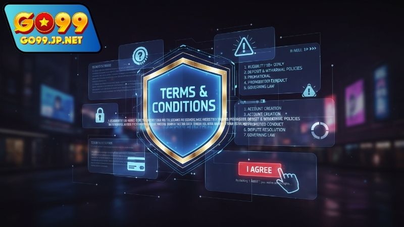 Tổng quan về điều khoản điều kiện cổng game GO99